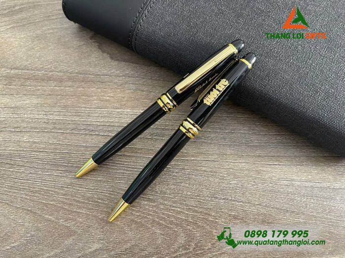 Bút Ký Kim Loại Xoay Khắc Logo Báo Tuổi Trẻ