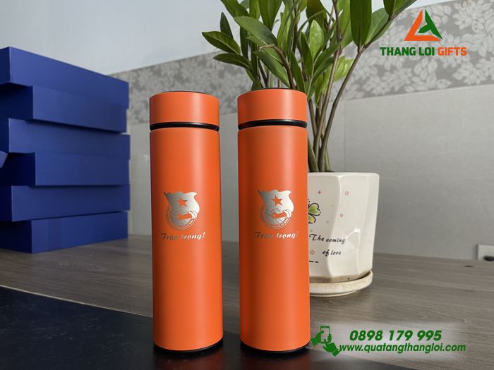 Bình Giữ Nhiệt 500ml - Khắc Logo Đoàn Thanh Niên