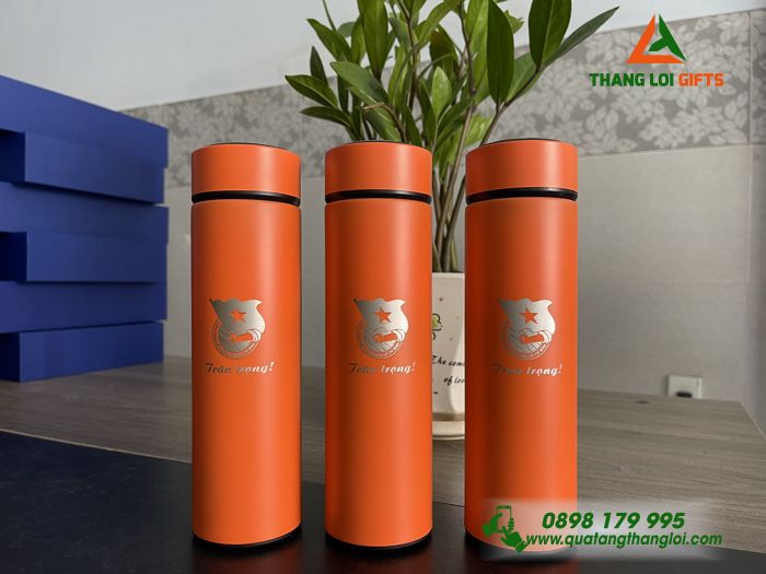 Bình Giữ Nhiệt 500ml - Khắc Logo Đoàn Thanh Niên