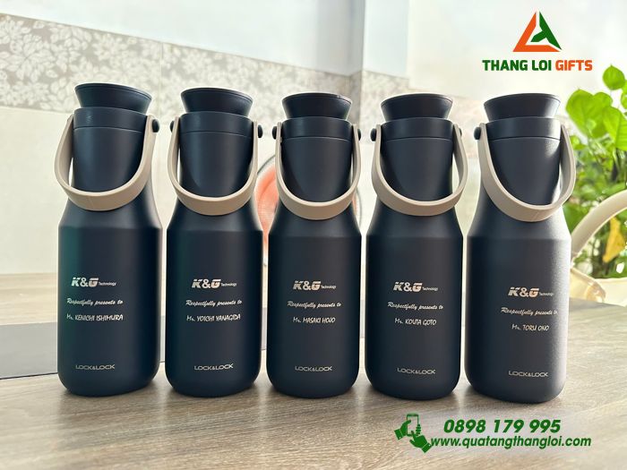 Bình Giữ Nhiệt Lock&Lock LHC4202 470ml - Khắc Logo Doanh Nghiệp K&G