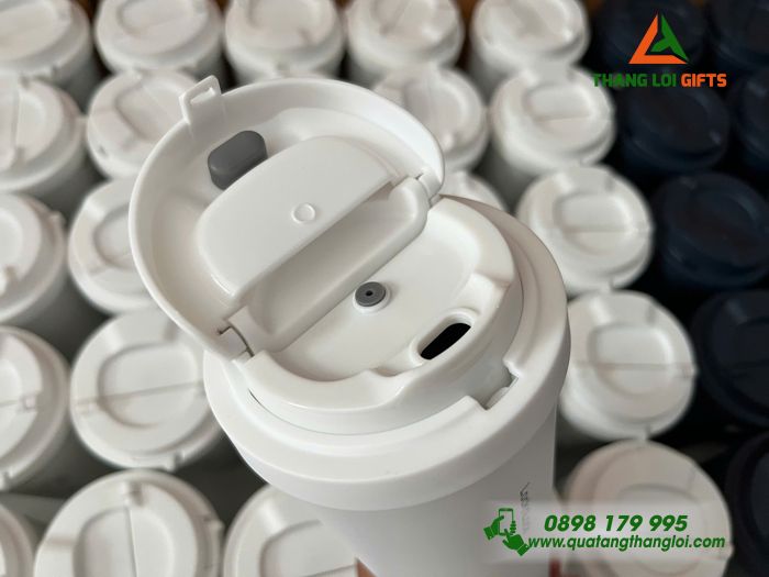 Ly Giữ Nhiệt Lock&Lock LHC3249 550ml - Khắc Logo Hải Quan Việt Nam