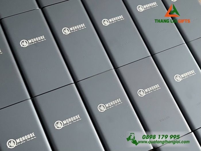 Pin Sạc Dự Phòng Xiaomi 10.000mAh - Khắc Logo Doanh Nghiệp MQHOUSE
