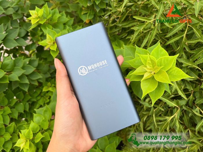 Pin Sạc Dự Phòng Xiaomi 10.000mAh - Khắc Logo Doanh Nghiệp MQHOUSE