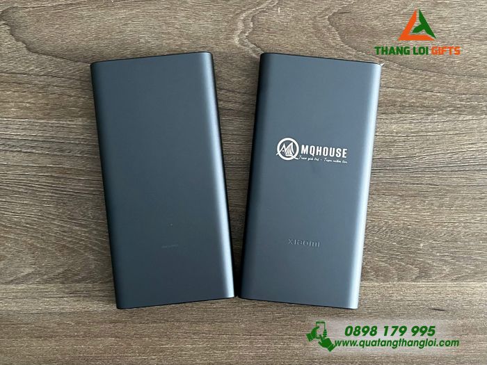 Pin Sạc Dự Phòng Xiaomi 10.000mAh - Khắc Logo Doanh Nghiệp MQHOUSE