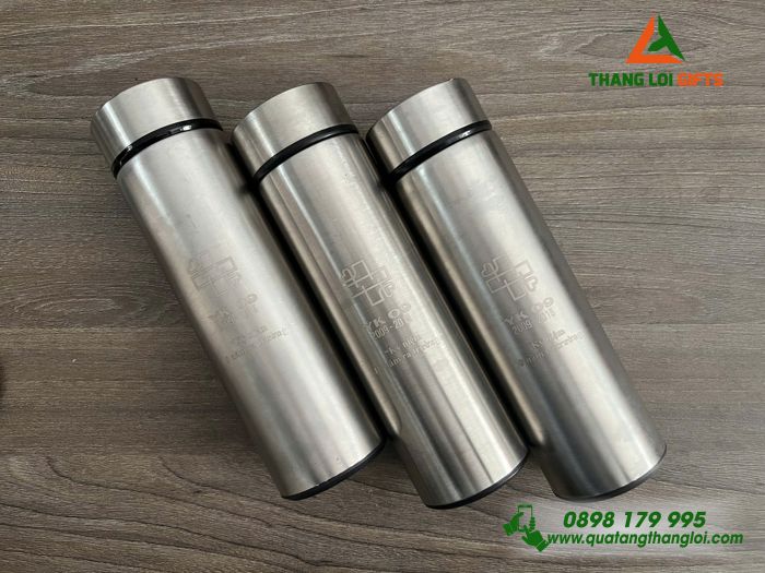 Bình Giữ Nhiệt Inox 500ml - Khắc Logo Kỷ Niệm 10 Năm Ra Trường