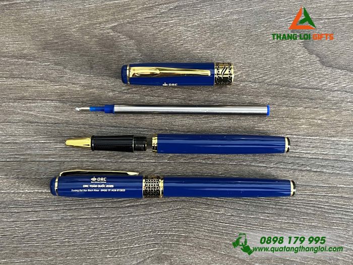 Bút Ký Kim Loại Khoen Tổ Ong - Khắc Logo ORC Trường Đại Học Bách Khoa ĐHQG TP.HCM