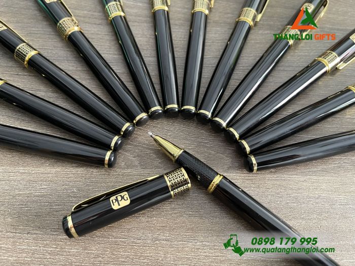 Bút Ký Kim Loại Khoen Tổ Ong - Khắc Logo Doanh Nghiệp PPG