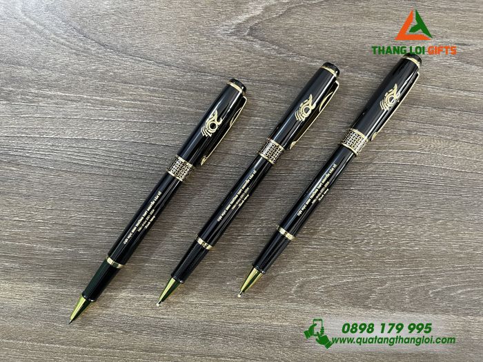 Bút Ký Kim Loại Khoen Tổ Ong - Khắc Logo 20 Năm Trường THPT Nguyễn Văn Tố
