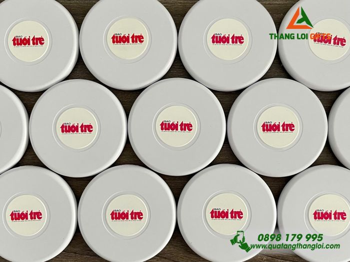 Cáp Sạc Đa Năng Màu Trắng - In Logo Báo Tuổi Trẻ