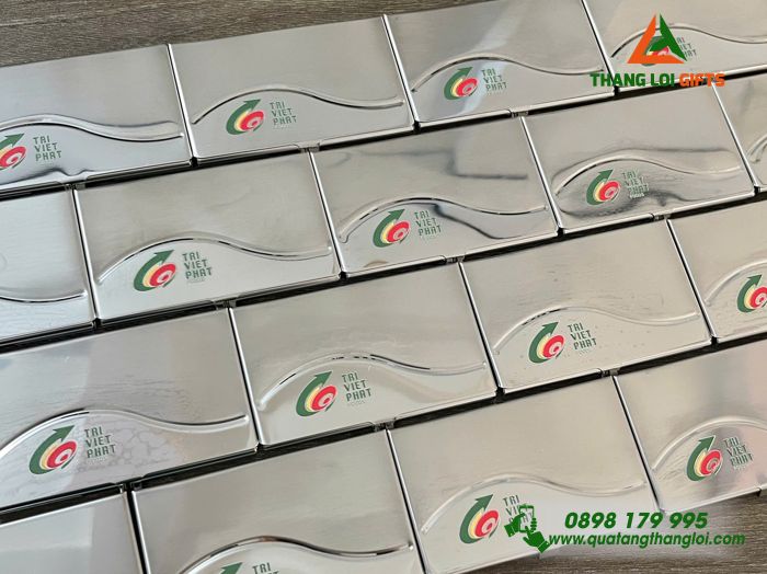 Hộp Đựng Namecard Kim Loại - In Logo Doanh Nghiệp Trí Việt Phát