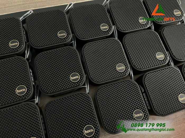 Loa Bluetooth HOCO Mini Màu Đen - In Logo Doanh Nghiệp IBM & Avenue