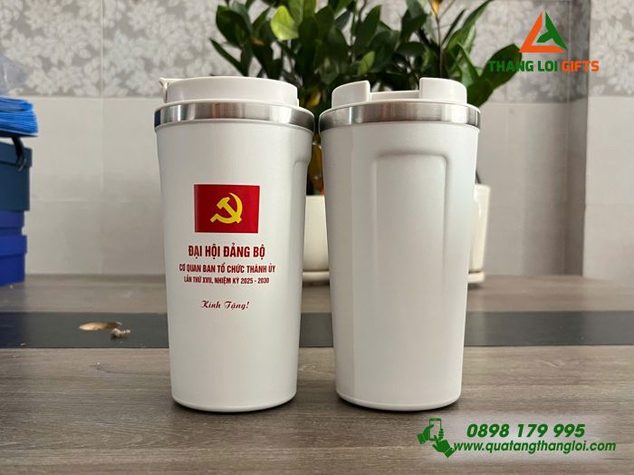 Ly Giữ Nhiệt Coffe Mug 510ml - In Logo Làm Quà Đại Hội Đảng Bộ