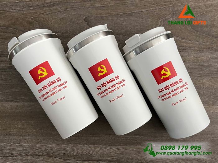 Ly Giữ Nhiệt Coffe Mug 510ml - In Logo Làm Quà Đại Hội Đảng Bộ