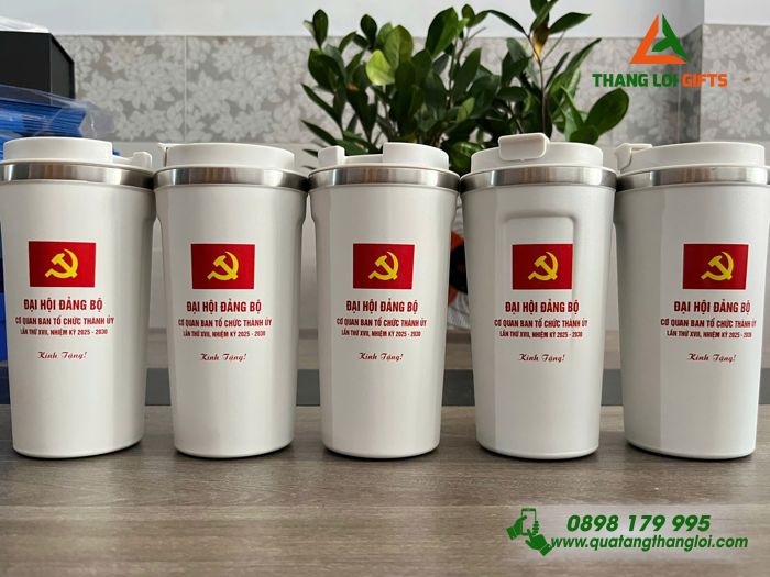 Ly Giữ Nhiệt Coffe Mug 510ml - In Logo Làm Quà Đại Hội Đảng Bộ