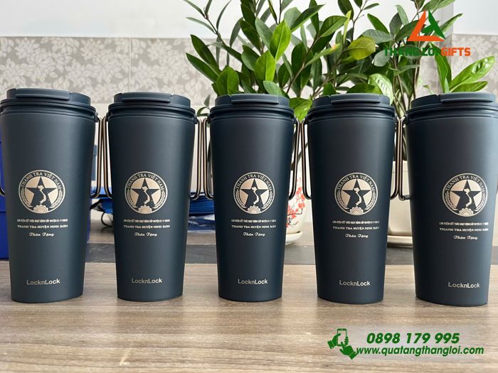 Ly Giữ Nhiệt Lock&Lock LHC4269 540ml - Khắc Logo Thanh Tra Việt Nam