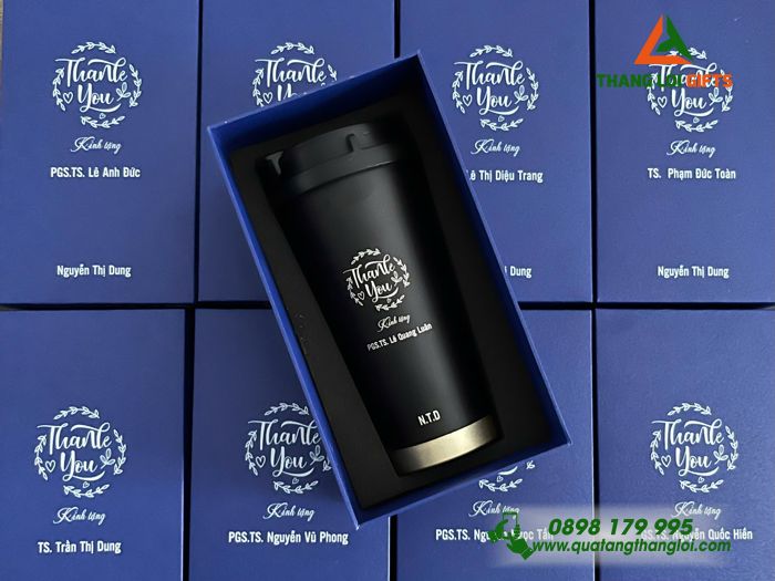 Ly Giữ Nhiệt Coffe 530ml - Khắc Tên làm Quà Tặng Tri Ân Thầy Cô Giáo