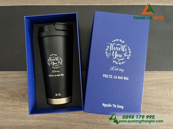 Ly Giữ Nhiệt Coffe 530ml - Khắc Tên làm Quà Tặng Tri Ân Thầy Cô Giáo