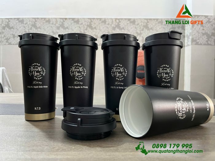 Ly Giữ Nhiệt Coffe 530ml - Khắc Tên làm Quà Tặng Tri Ân Thầy Cô Giáo