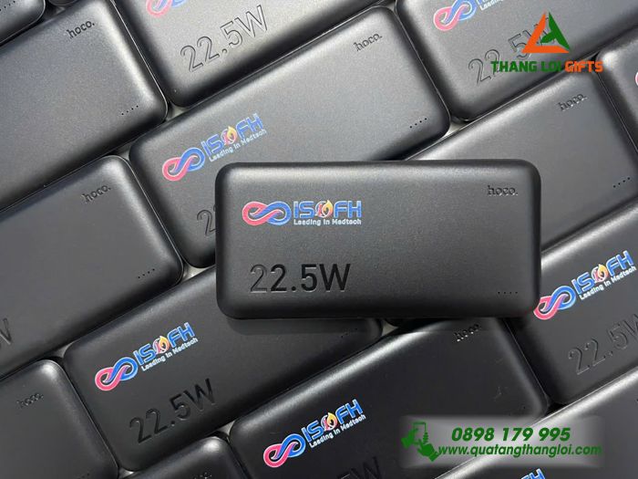 Pin Sạc Dự Phòng HOCO 10.000mAh - In Logo Doanh Nghiệp ISOFH