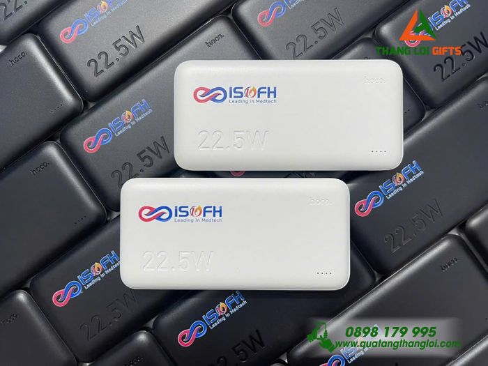 Pin Sạc Dự Phòng HOCO 10.000mAh - In Logo Doanh Nghiệp ISOFH
