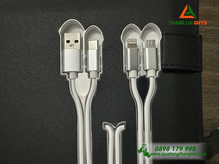 Sổ Tay Đa Năng Màu Đen 8.000mAh - Khắc Logo Doanh Nghiệp NATCO