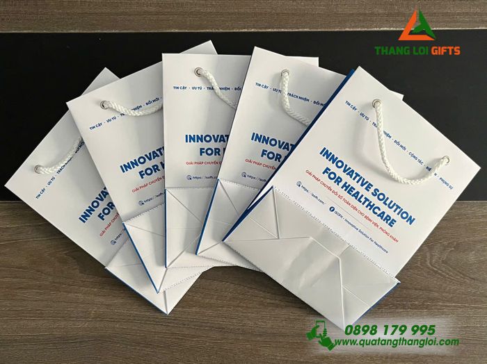 Túi Giấy Couche Cao Cấp - In Logo Quảng Cáo Doanh Nghiệp ISOFH