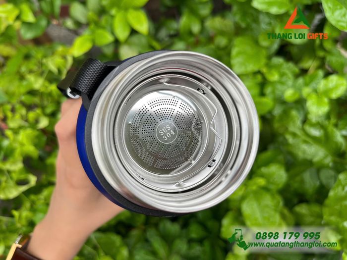Bình Giữ Nhiệt Lock&Lock LHC6180 800ml - Khắc Logo Hải Quan Việt Nam