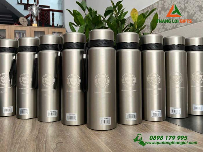 Bình Giữ Nhiệt Lock&Lock LHC6180 800ml - Khắc Logo Hải Quan Việt Nam