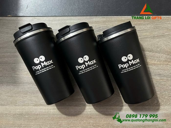 Ly Giữ Nhiệt Coffe Mug 510ml - Khắc Logo Pop Max