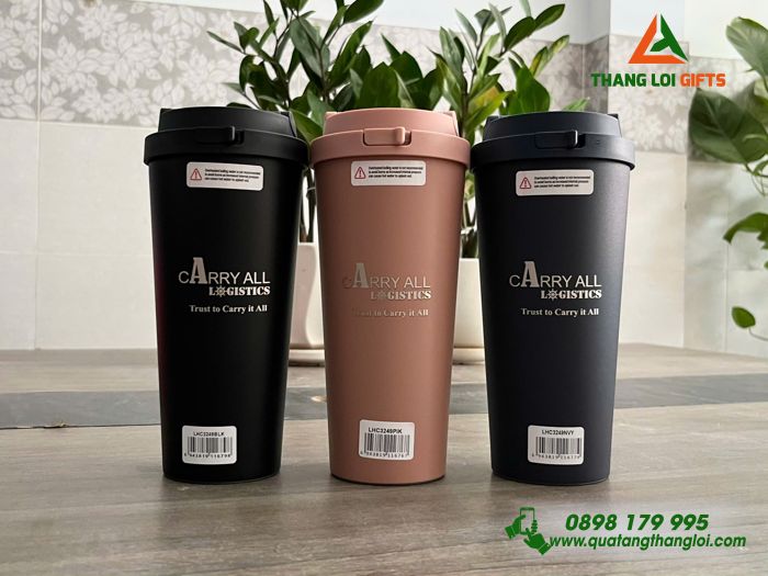 Ly Giữ Nhiệt Lock&Lock LHC3249 550ml - Khắc Logo Doanh Nghiệp CARRY ALL Logistics