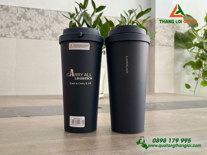 Ly Giữ Nhiệt Lock&Lock LHC3249 550ml - Khắc Logo Doanh Nghiệp CARRY ALL Logistics