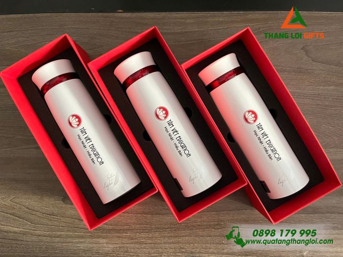 Bình Giữ Nhiệt Lock&Lock LHC4131 - In Logo Doanh Nghiệp Tâm Việt Education
