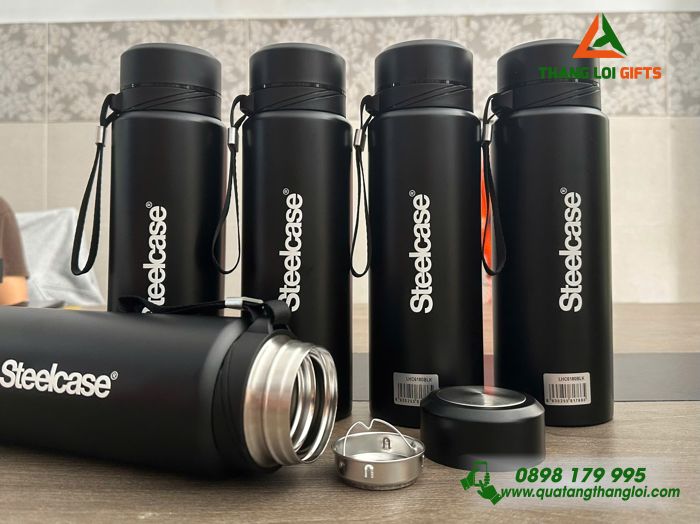 Bình Giữ Nhiệt Lock&Lock LHC6180 800ml - Khắc Logo Doanh Nghiệp Steelcase