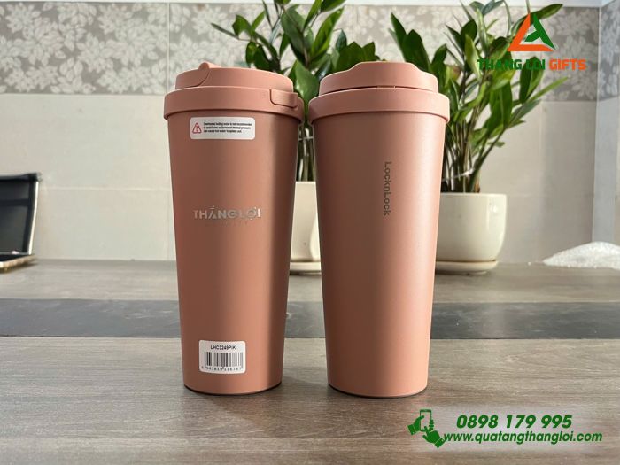 Ly Giữ Nhiệt Lock&Lock LHC3249 - In Khắc Logo Doanh Nghiệp Thắng Lợi Loyalty