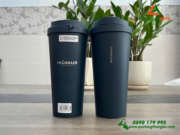 Ly Giữ Nhiệt Lock&Lock LHC3249 - In Khắc Logo Doanh Nghiệp Thắng Lợi Loyalty