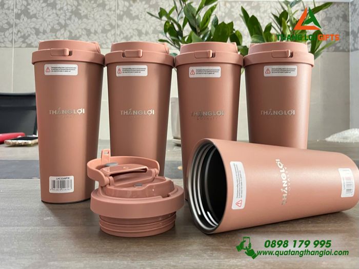 Ly Giữ Nhiệt Lock&Lock LHC3249 - In Khắc Logo Doanh Nghiệp Thắng Lợi Loyalty