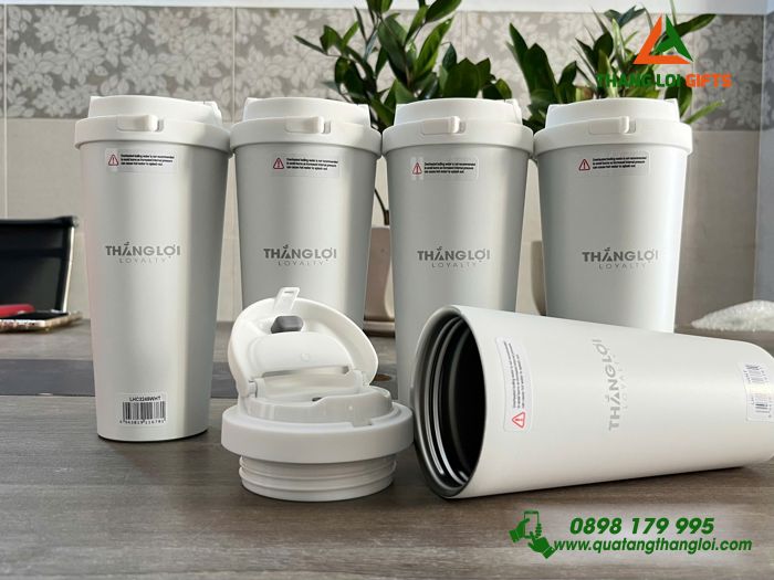 Ly Giữ Nhiệt Lock&Lock LHC3249 - In Khắc Logo Doanh Nghiệp Thắng Lợi Loyalty
