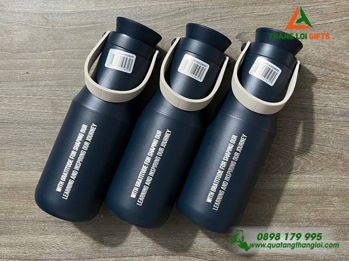 Bình Giữ Nhiệt Lock&Lock LHC4202 - Khắc Logo 20 Năm Trường Đại Học Nông Lâm TP.HCM