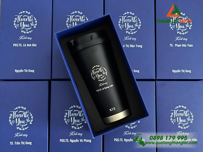 Ly Giữ Nhiệt Coffe 530ml - Khắc Tên Thầy Cô Làm Quà Tặng Tri Ân