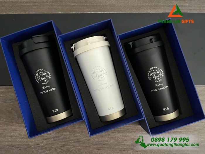 Ly Giữ Nhiệt Coffe 530ml - Khắc Tên Thầy Cô Làm Quà Tặng Tri Ân