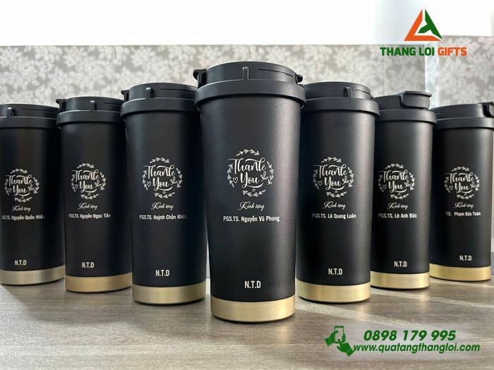 Ly Giữ Nhiệt Coffe 530ml - Khắc Tên Thầy Cô Làm Quà Tặng Tri Ân