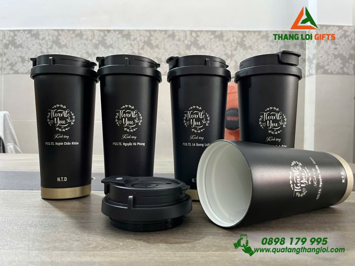 Ly Giữ Nhiệt Coffe 530ml - Khắc Tên Thầy Cô Làm Quà Tặng Tri Ân