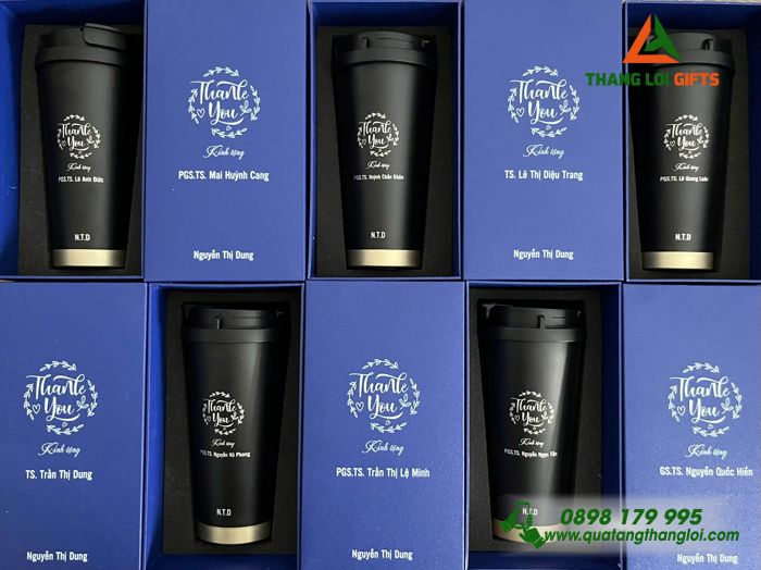 Ly Giữ Nhiệt Coffe 530ml - Khắc Tên Thầy Cô Làm Quà Tặng Tri Ân