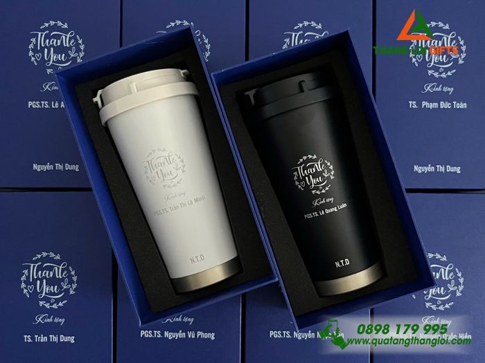 Ly Giữ Nhiệt Coffe 530ml - Khắc Tên Thầy Cô Làm Quà Tặng Tri Ân