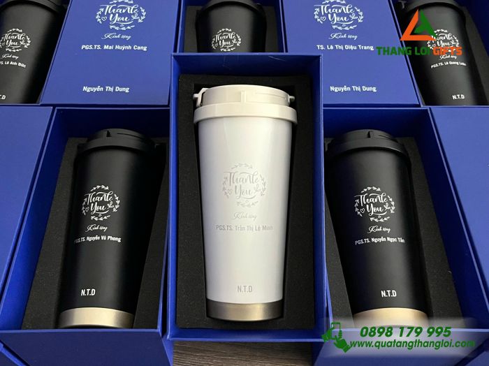 Ly Giữ Nhiệt Coffe 530ml - Khắc Tên Thầy Cô Làm Quà Tặng Tri Ân