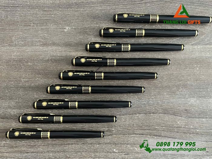 Bút Ký Kim Loại Khoen Hình Tổ Ong - Khắc Logo Ban Giảng Huấn Đạo Đức