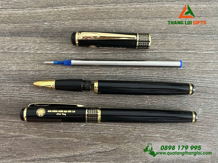 Bút Ký Kim Loại Khoen Hình Tổ Ong - Khắc Logo Ban Giảng Huấn Đạo Đức