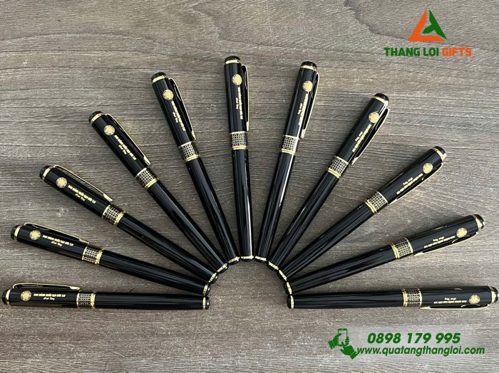 Bút Ký Kim Loại Khoen Hình Tổ Ong - Khắc Logo Ban Giảng Huấn Đạo Đức
