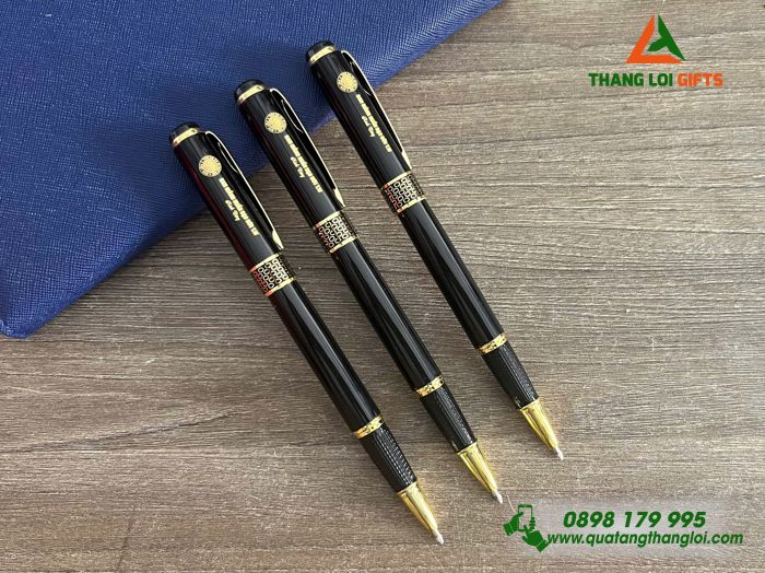 Bút Ký Kim Loại Khoen Hình Tổ Ong - Khắc Logo Ban Giảng Huấn Đạo Đức