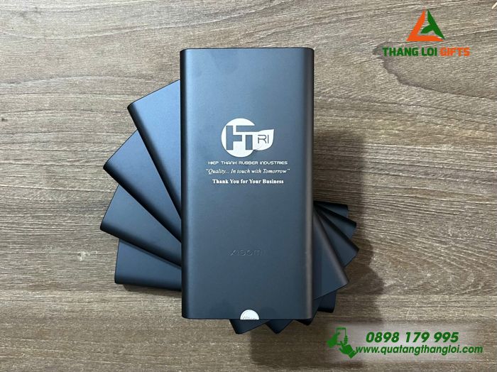 Pin Sạc Dự Phòng Xiaomi 10.000mAh - Khắc Logo Doanh Nghiệp Hiệp Thành